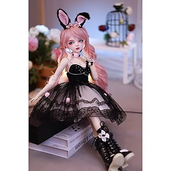 Amazon | 球体関節人形 1/3 BJDドール フルセット 56cm バニー